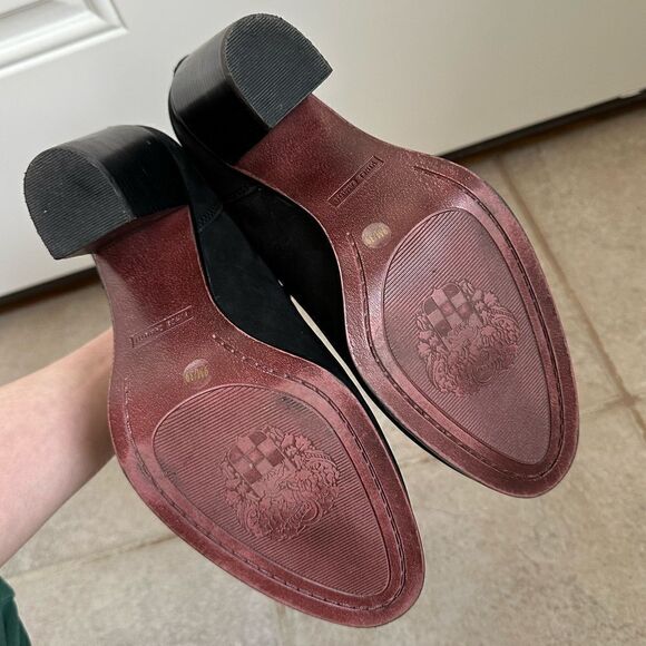 Vince Camuto size 9 Women's Federa Cutout Side Booties boots black real leather - Picture 7 of 9